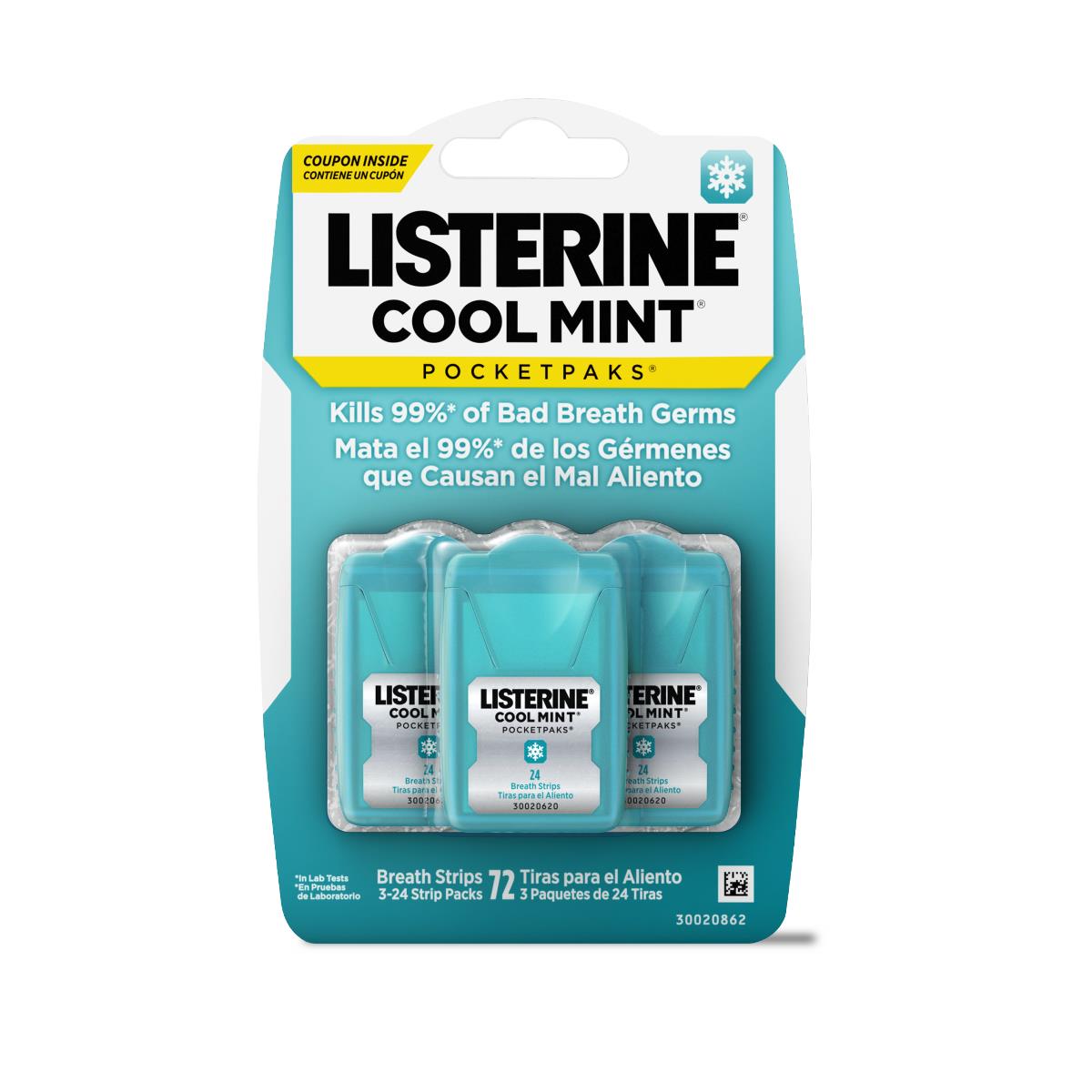 Medline Listerine PocketPaks Fresh Breath Strips