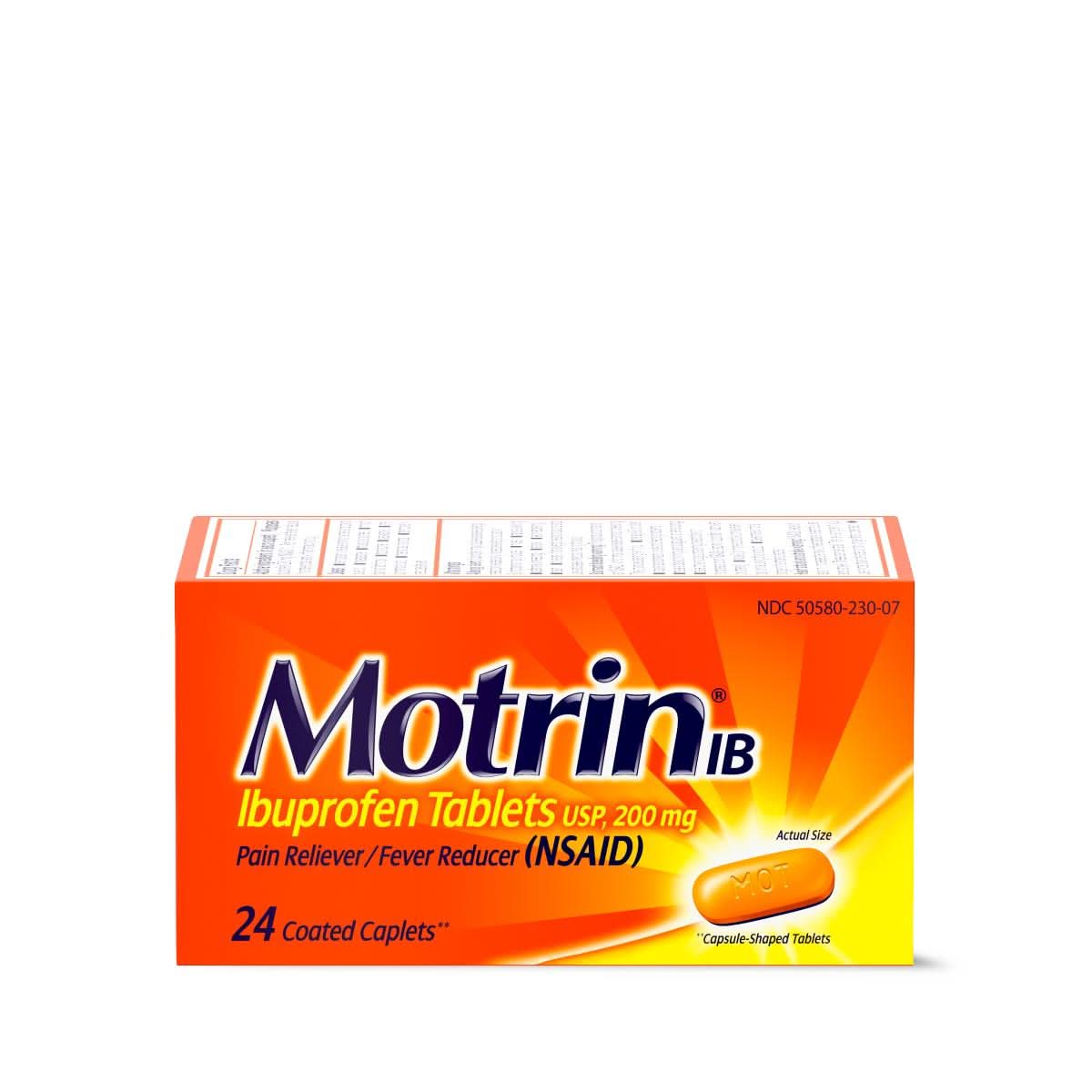 Medline Motrin Coated Caplets