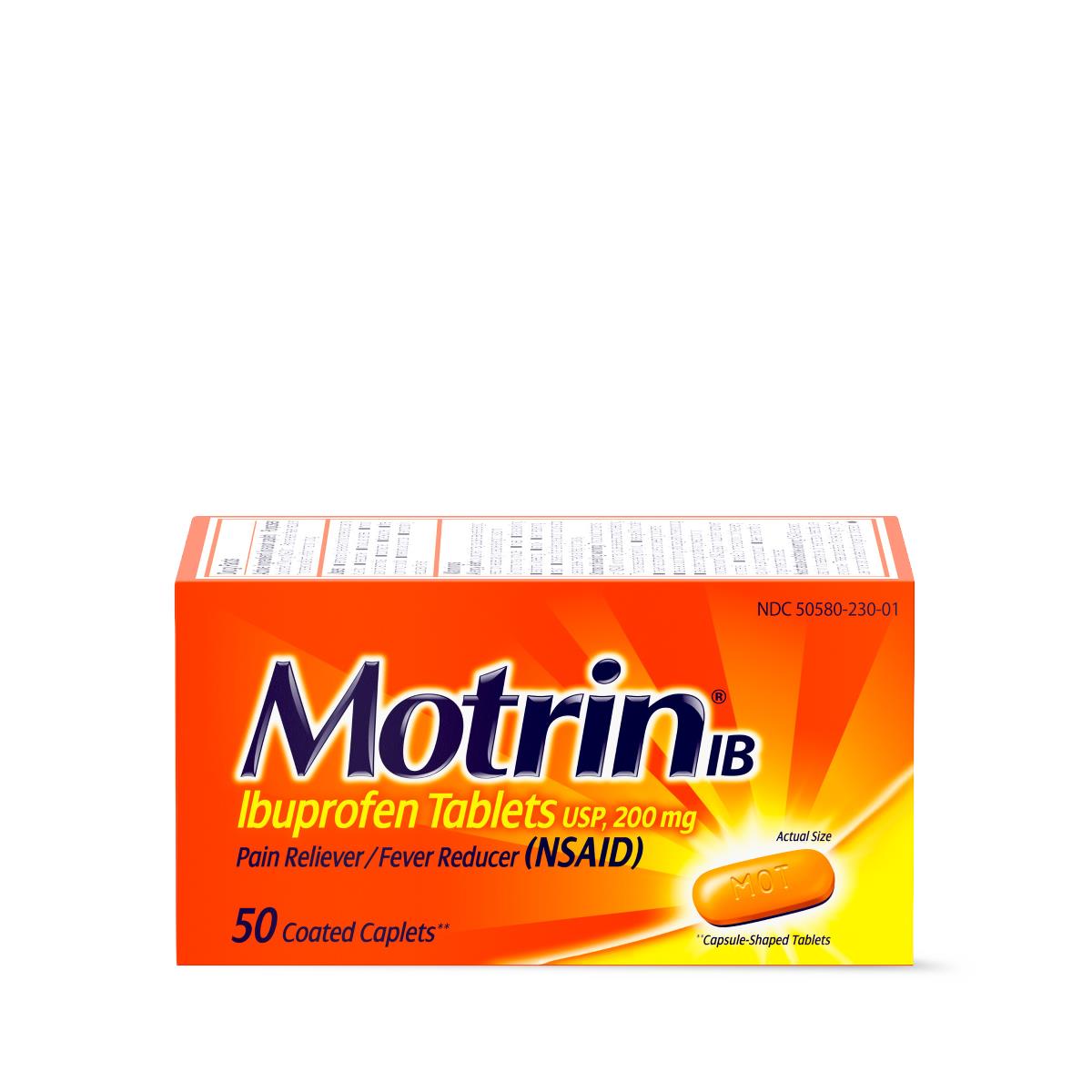 Medline Motrin IB Ibuprofen Pain Reliever