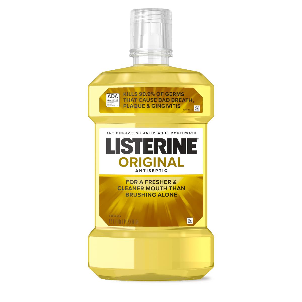 Medline Listerine Alcohol Free Mouthwash