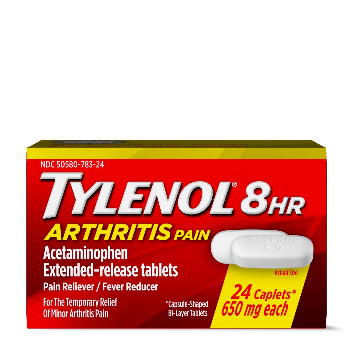 Medline Tylenol 8-Hour Arthritis Pain Tablets