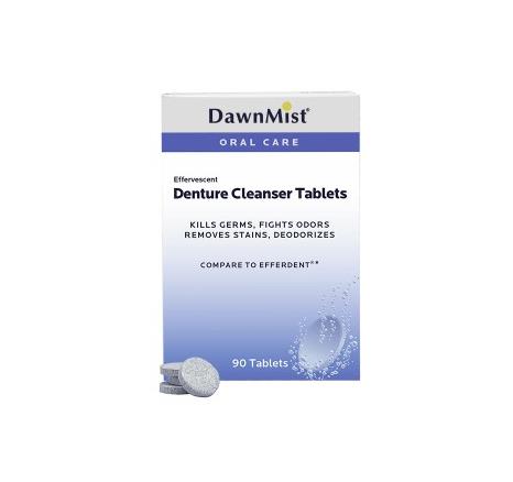 Medline DawnMist Denture Cleanser Tablets