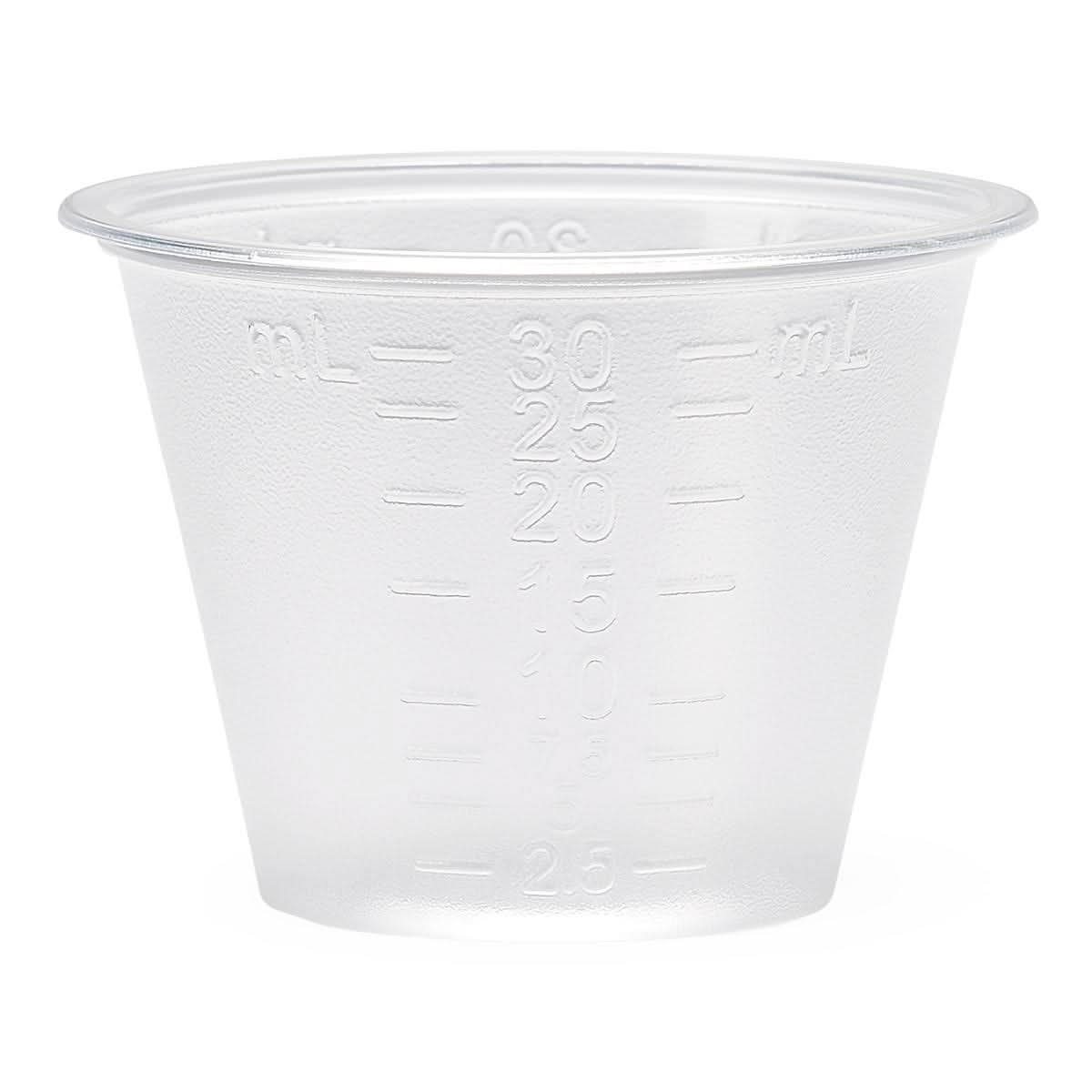 Medline Non-Sterile Graduated Plastic Medicine C