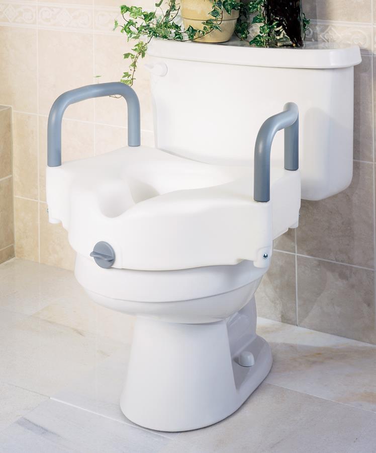 Medline Raised Locking Toilet Seats