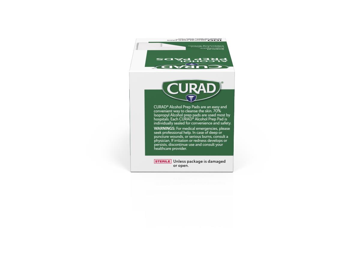 Medline CURAD Medium 2-Ply Sterile Alcohol Prep Pads