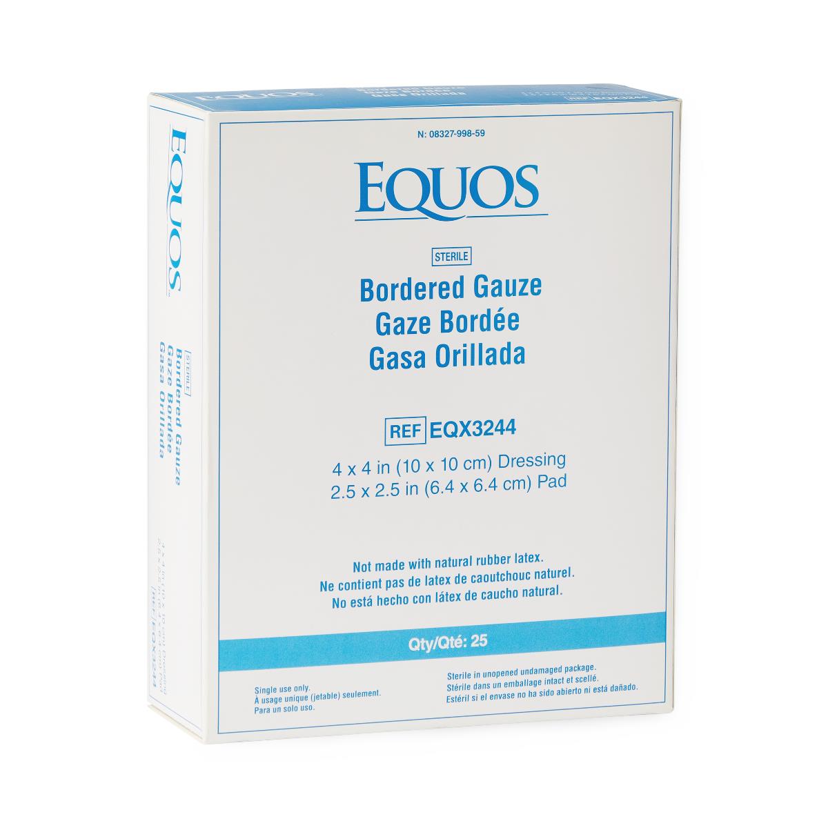 Medline EQUOS Sterile Bordered Gauze