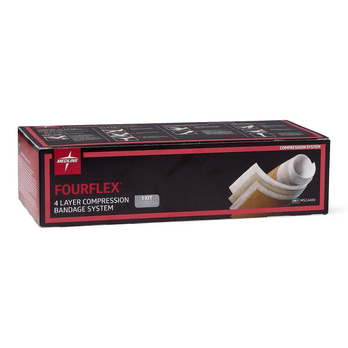 Medline Fourflex 4-Layer Compression Bandage System