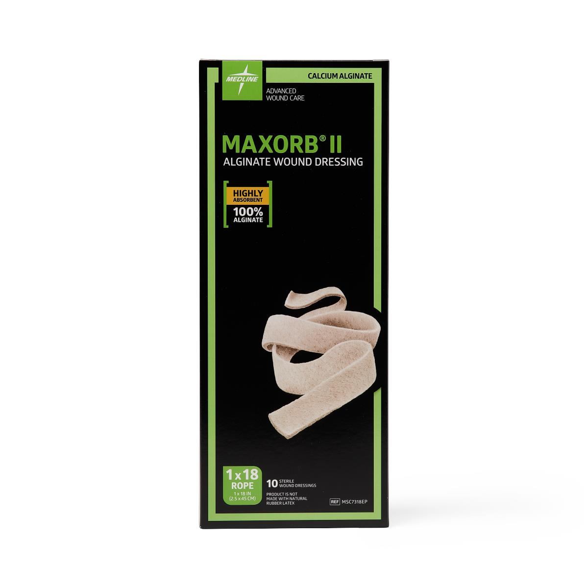 Medline Maxorb II Alginate Wound Dressings