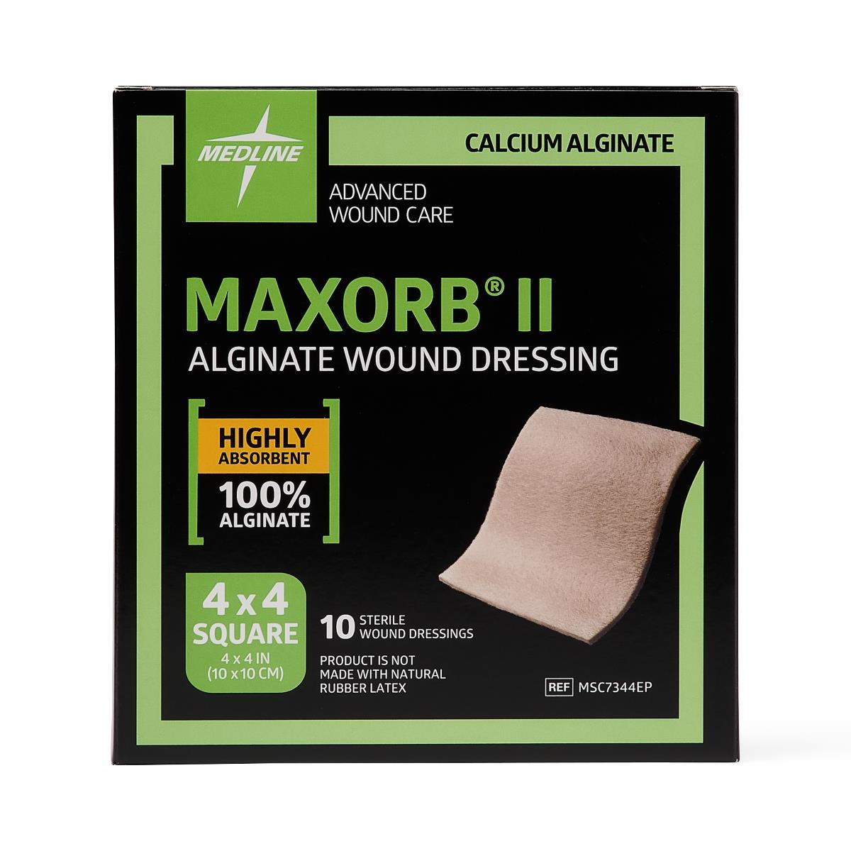 Medline Maxorb II Alginate Wound Dressings
