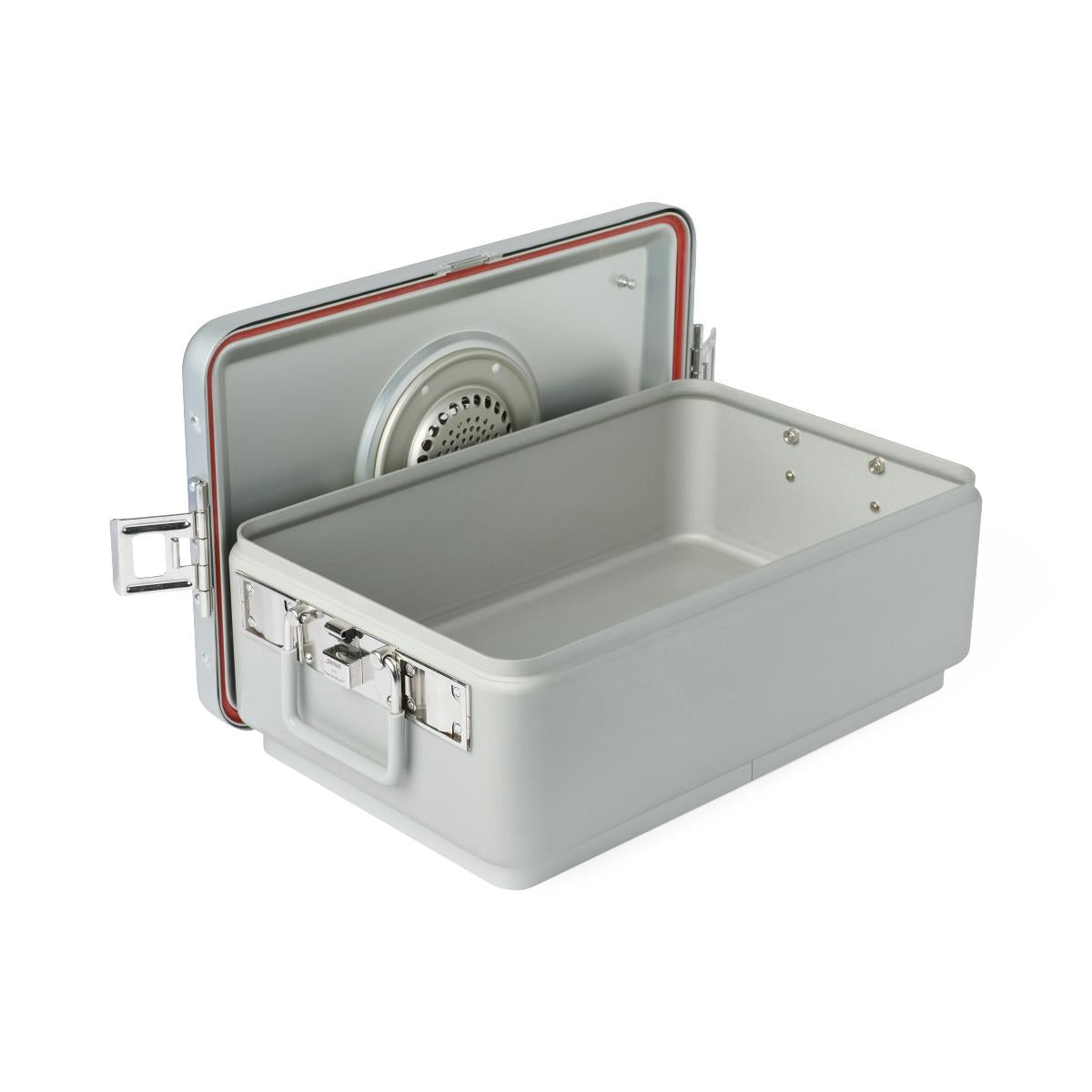Medline Steriset 3-Quarter Sterilization Containers with Drain and Lid