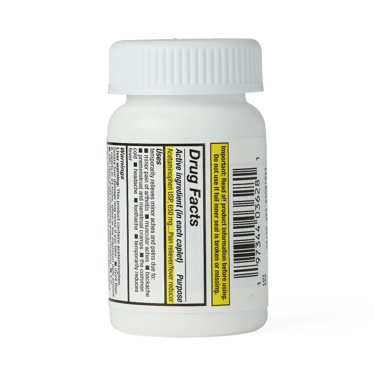 Medline Acetaminophen Tablets/Caplets