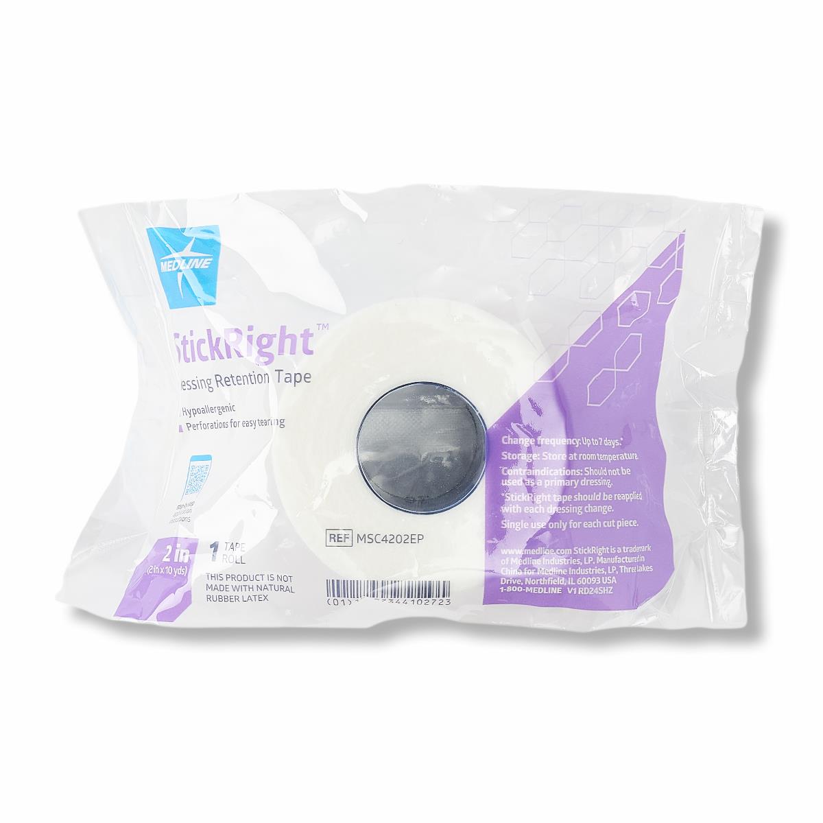 Medline StickRight Nonwoven Dressing Retention Tape