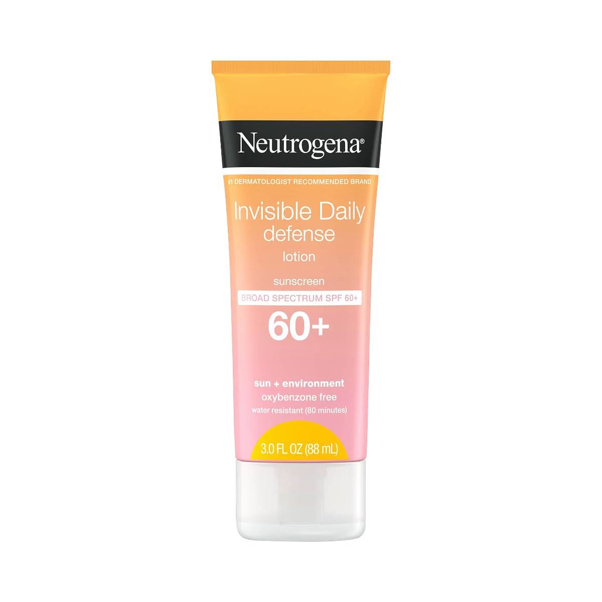 Medline Neutrogena Invisible Daily Defense Sunscreen Lotion