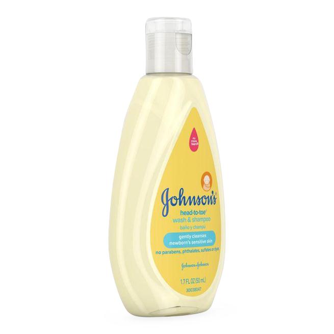 Medline Johnson's Head-to-Toe Baby Body Wash and Shampoo