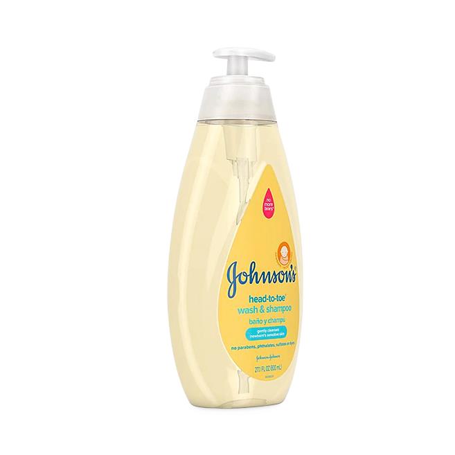 Medline Johnson's Head-to-Toe Baby Body Wash and Shampoo
