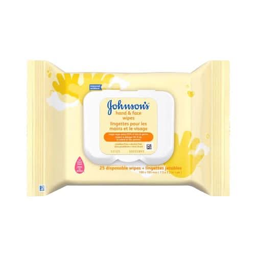 Medline Johnson's Hand and Face Wipes