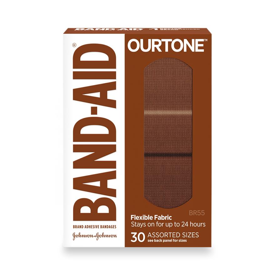 Medline BAND-AID Ourtone Adhesive Bandages