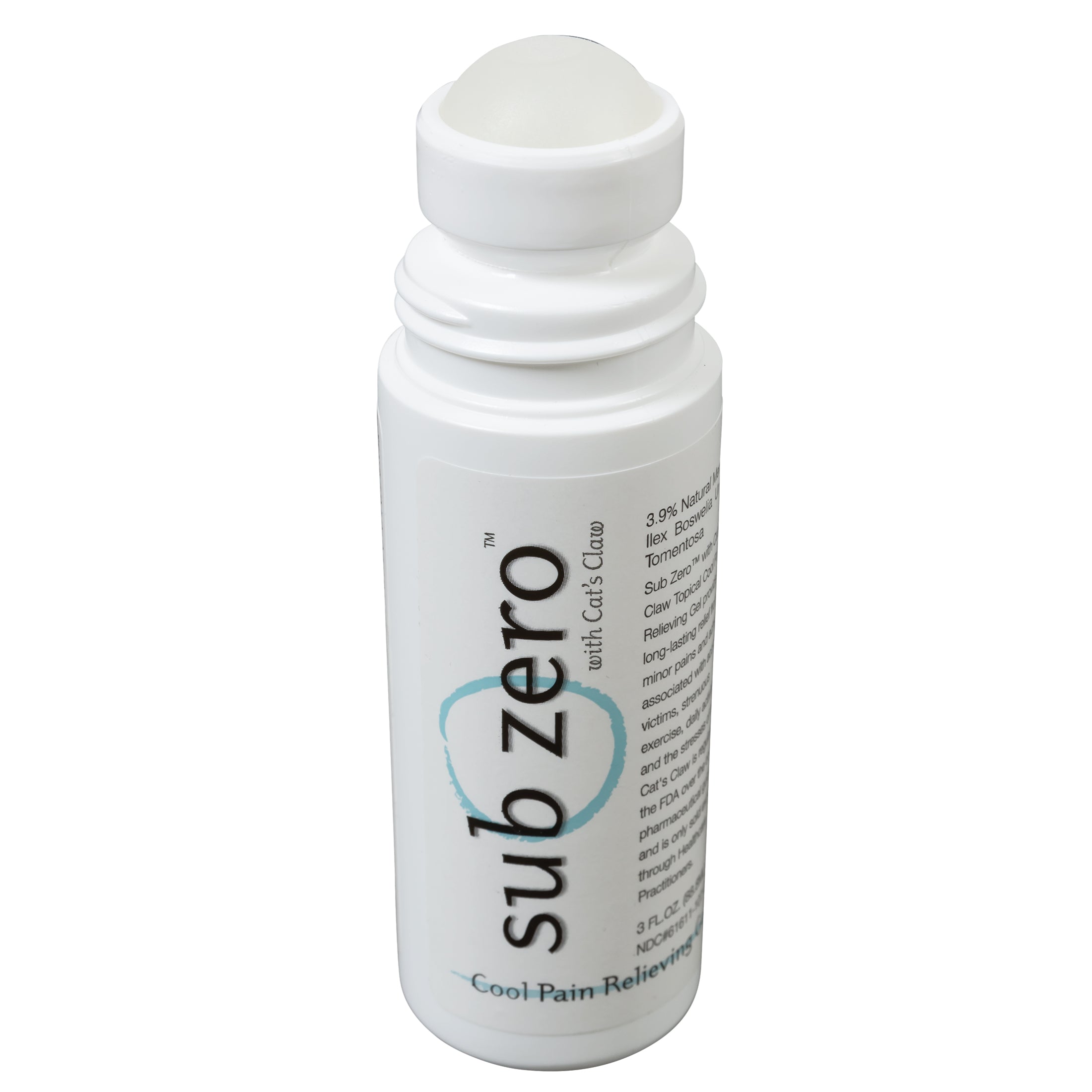 Compass Health Sub Zero Cool Pain Relieving Gel, 3 oz. Roll On