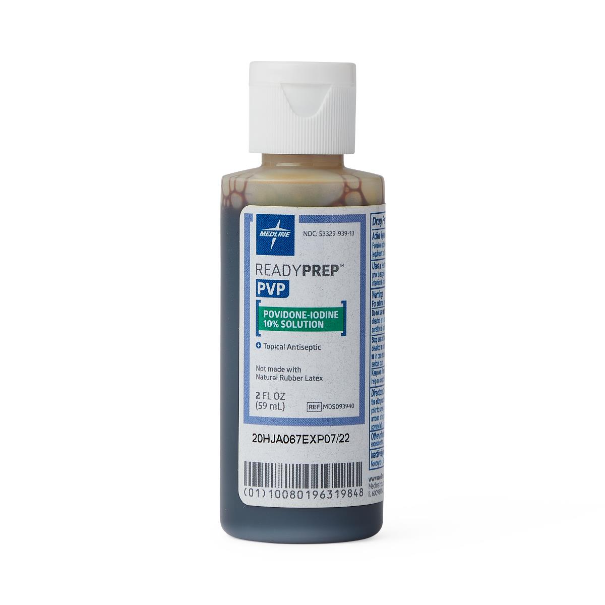 Medline Povidone Iodine Prep Solutions