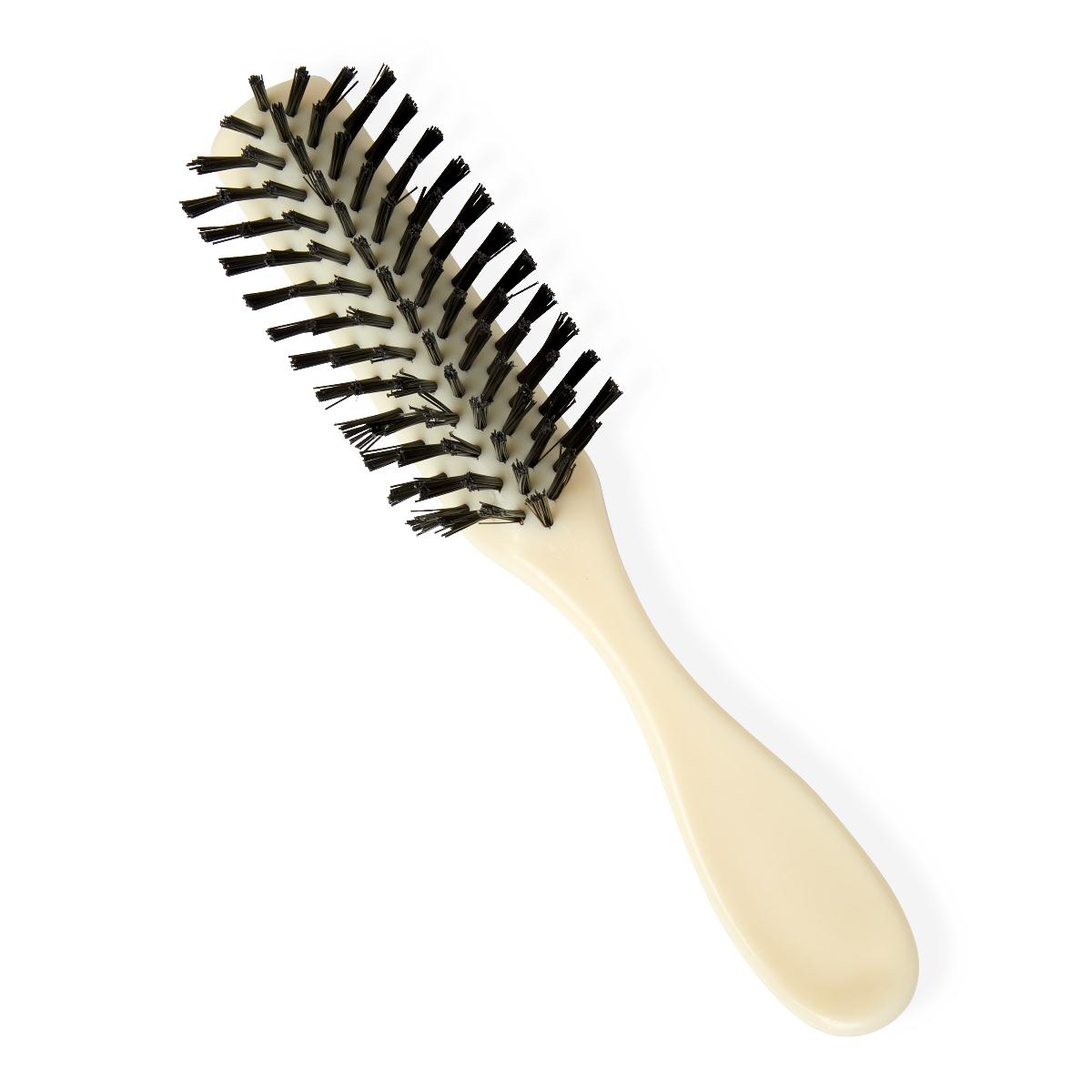 Medline Polyethylene Hair Brushes with Nylon Bristles