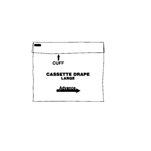 Medline Advanced Medical X-Ray Cassette Drapes