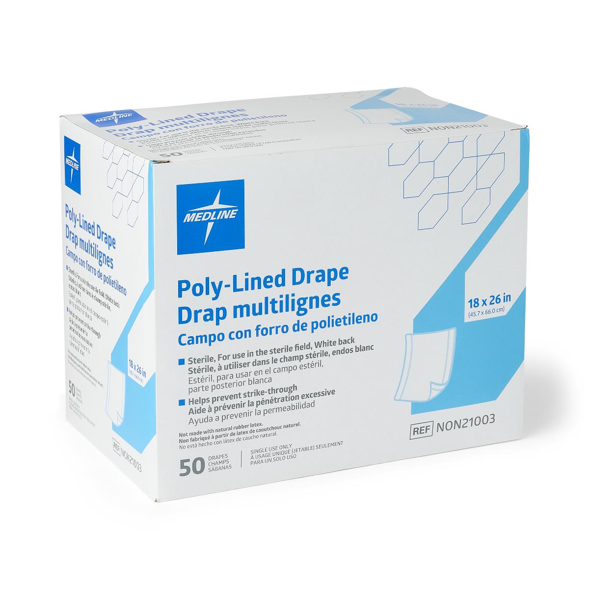 Medline Sterile Disposable Drapes