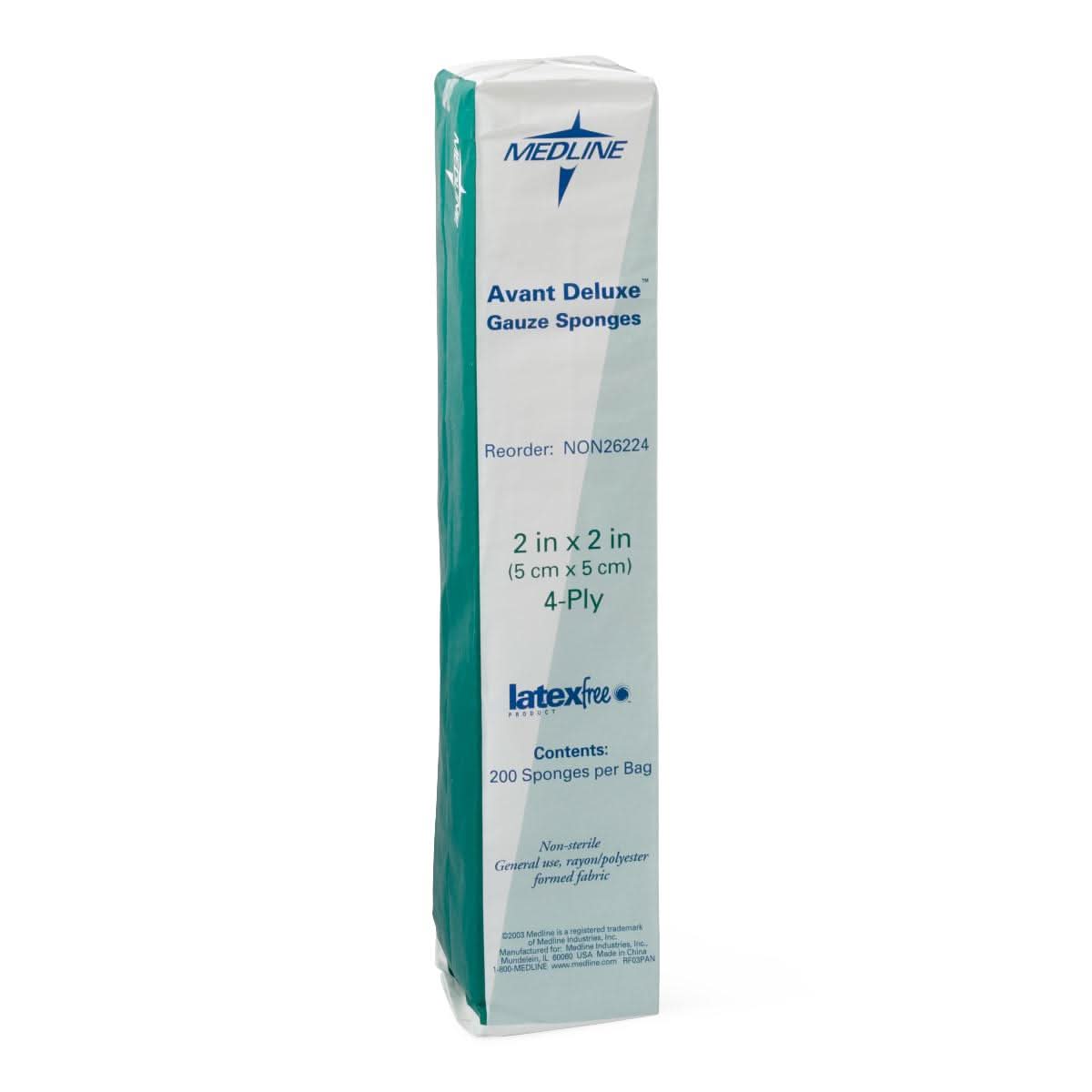 Medline Avant Deluxe Non-Sterile Gauze Sponges