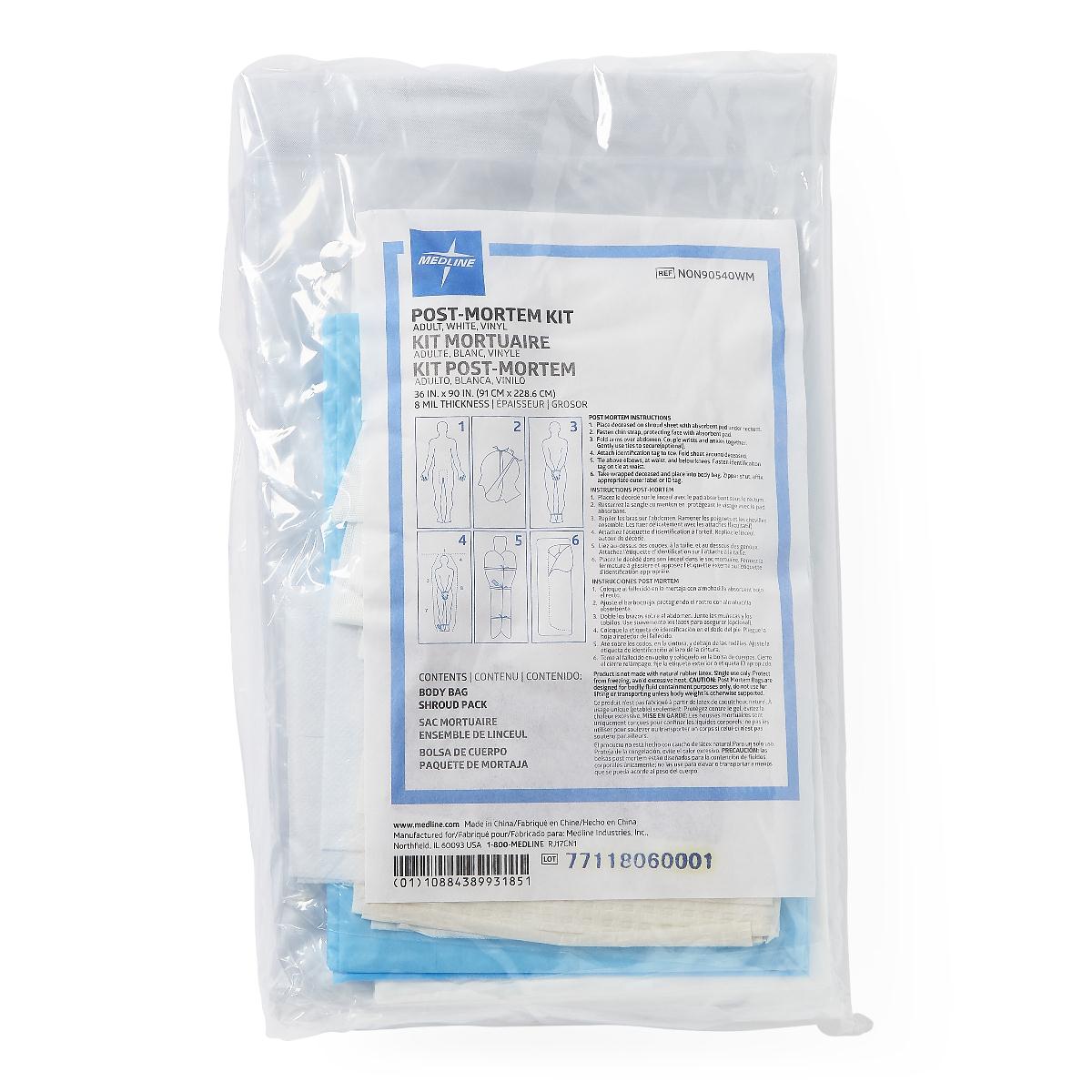 Medline Adult Post-Mortem Kits