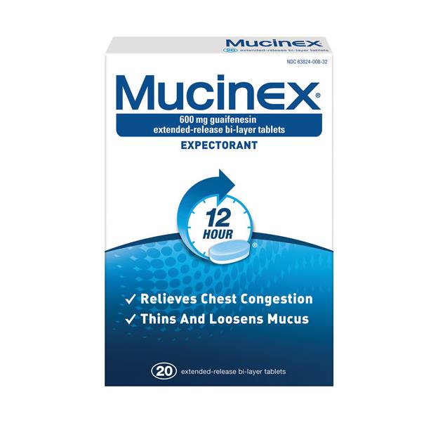 Medline Mucinex Extended-Release Tablets