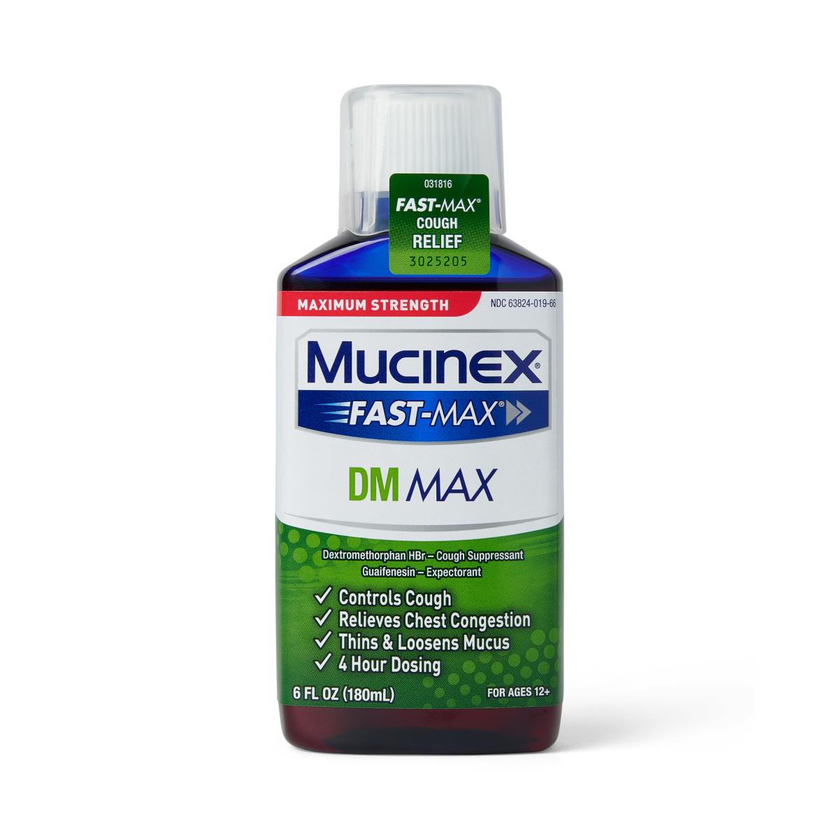 Medline Mucinex FAST-MAX Liquid Cough and Cold Medicine
