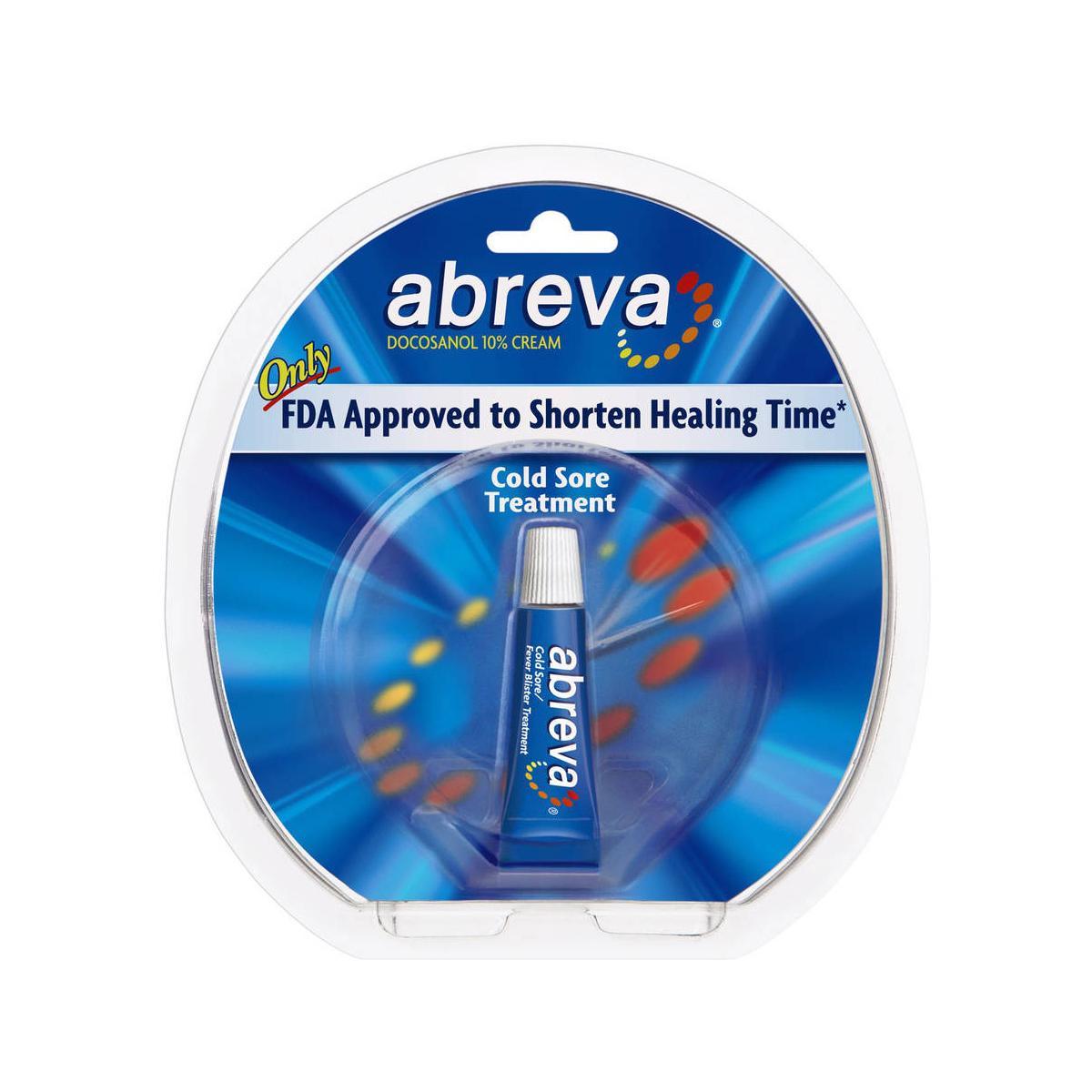 Medline Abreva Docosanol Cold Sore Cream