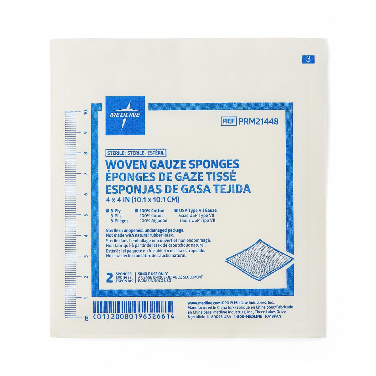 Medline Sterile Woven Gauze Sponges