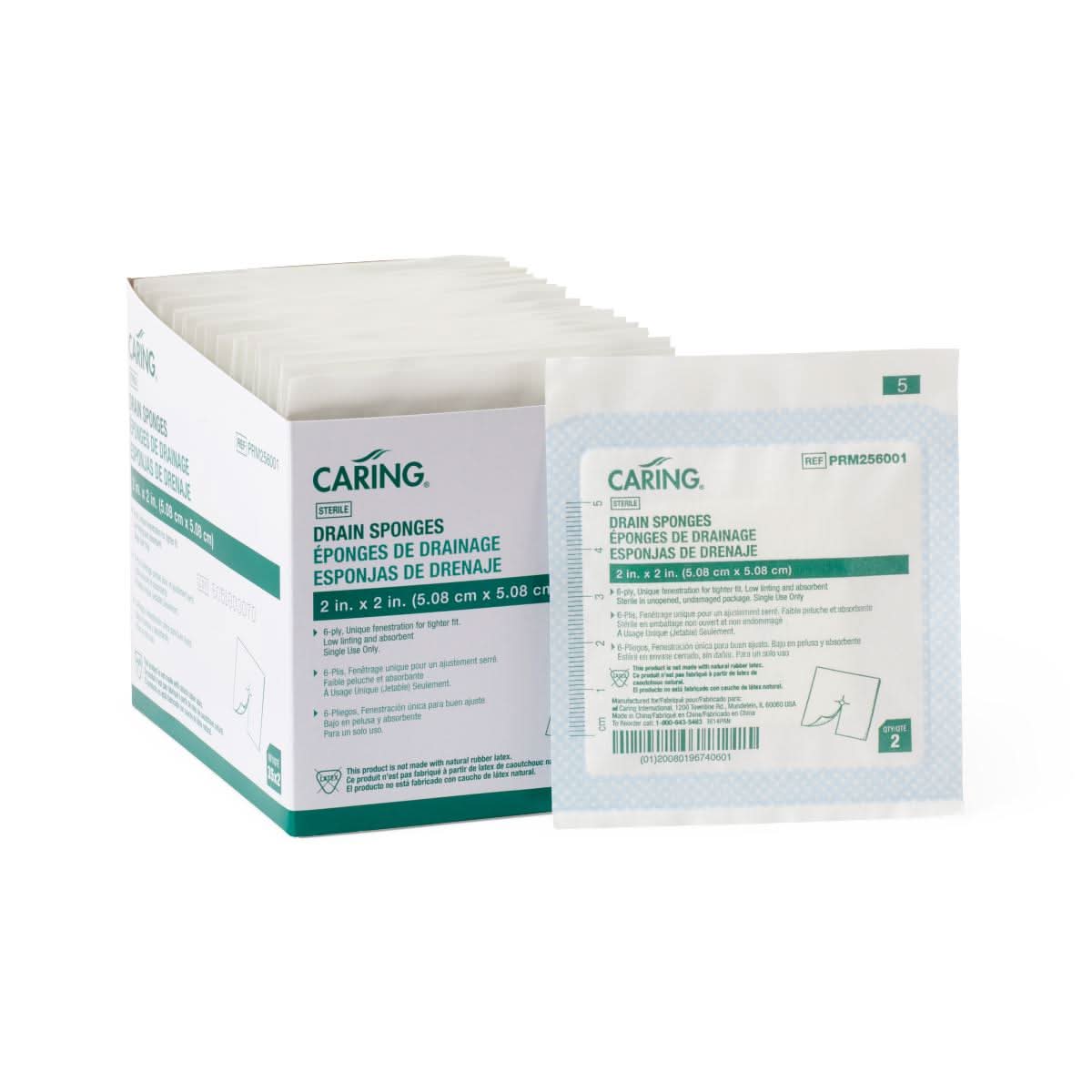 Medline Avant Gauze Sterile Drain Sponge