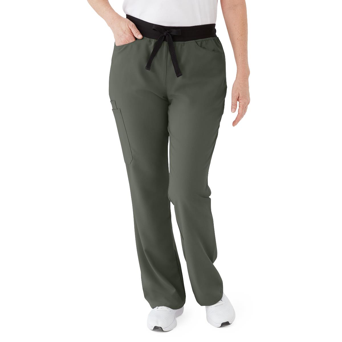 Medline Coastal AVE Women's Boot-Cut Scrub Pants - Regular Length (Style 4912)