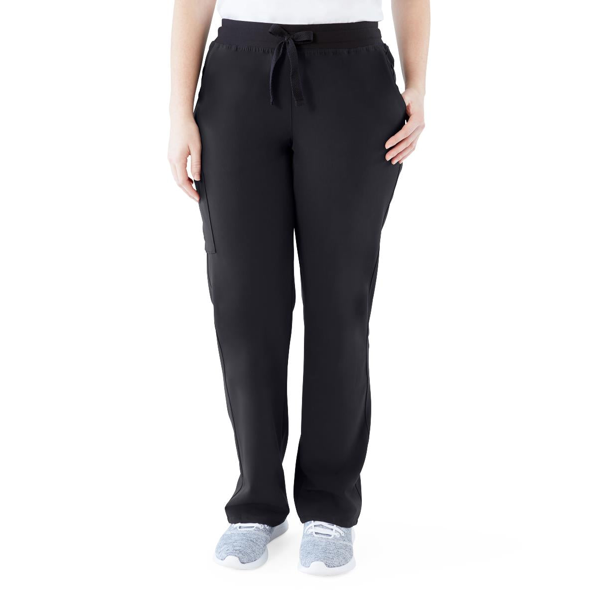 Medline Varick AVE Women's Midrise 6-Pocket Scrub Pants - Petite Length (Style 4913)