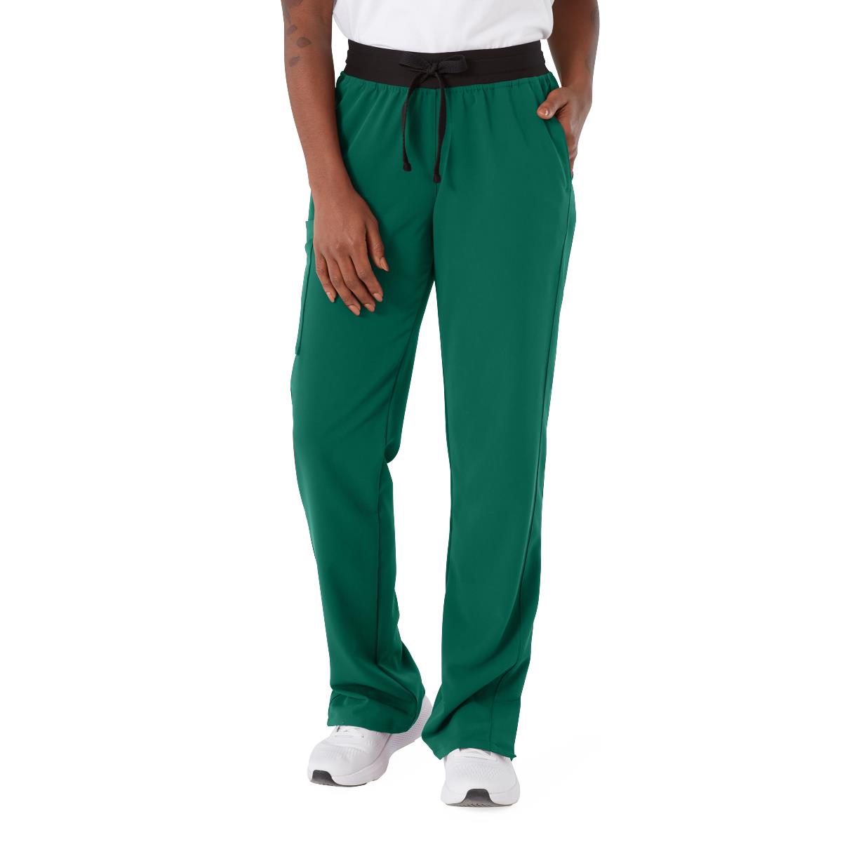 Medline Varick AVE Women's Midrise 6-Pocket Scrub Pants - Regular Length (Style 4913)