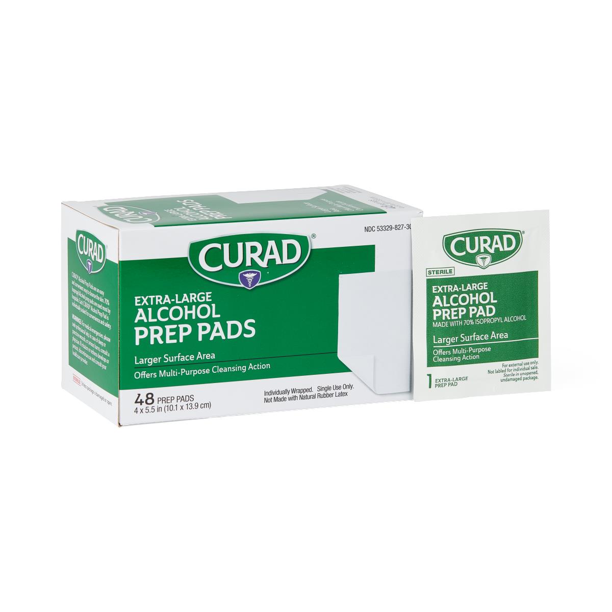 Medline CURAD Medium 2-Ply Sterile Alcohol Prep Pads