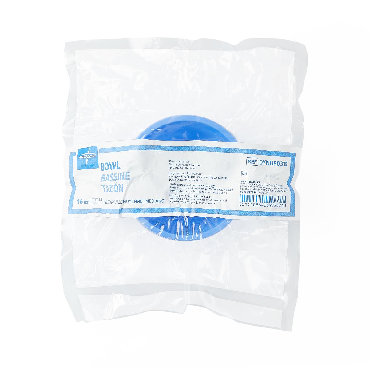 Medline Sterile Plastic Bowls