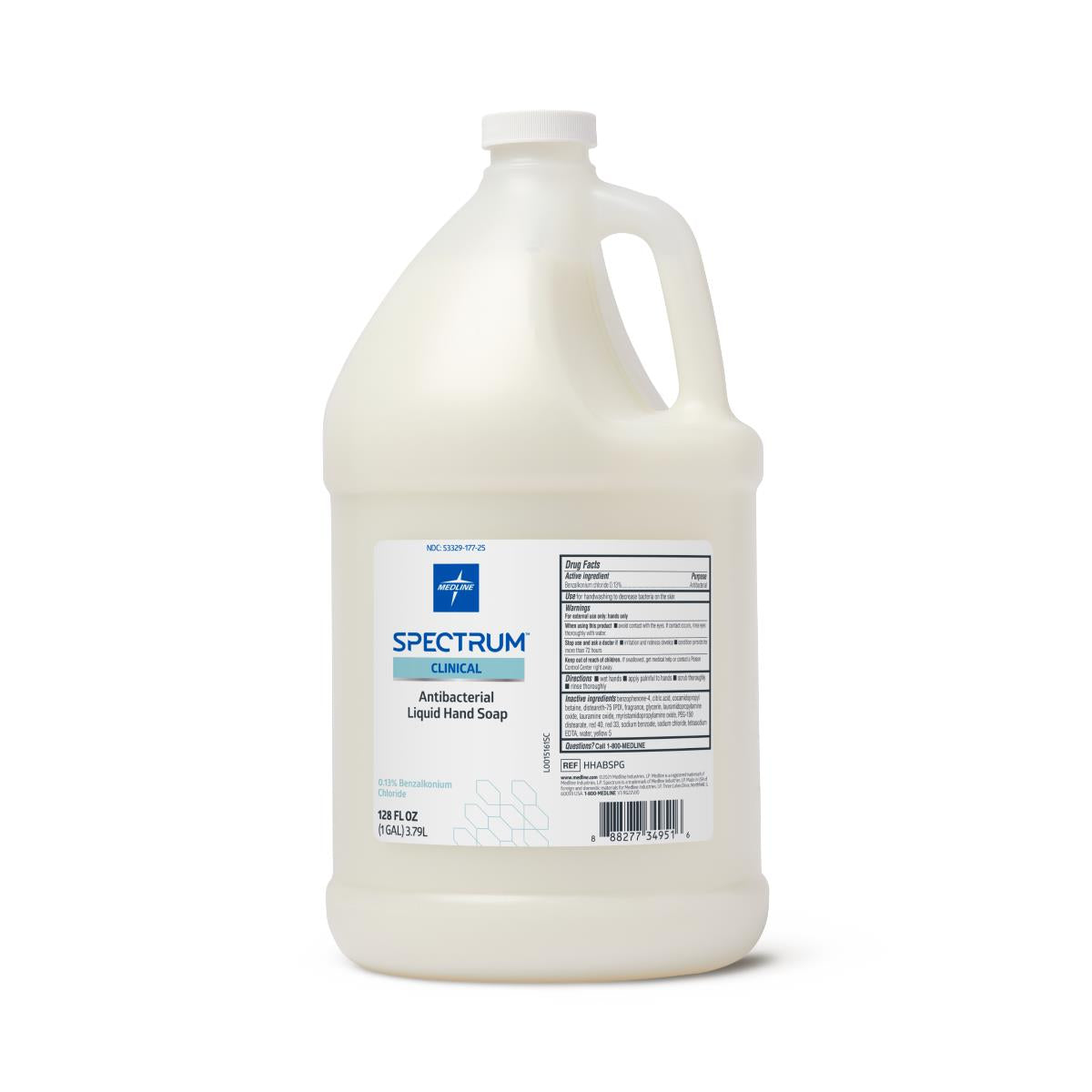 Medline Spectrum Advanced Lotion Hand Soap with Aloe Vera