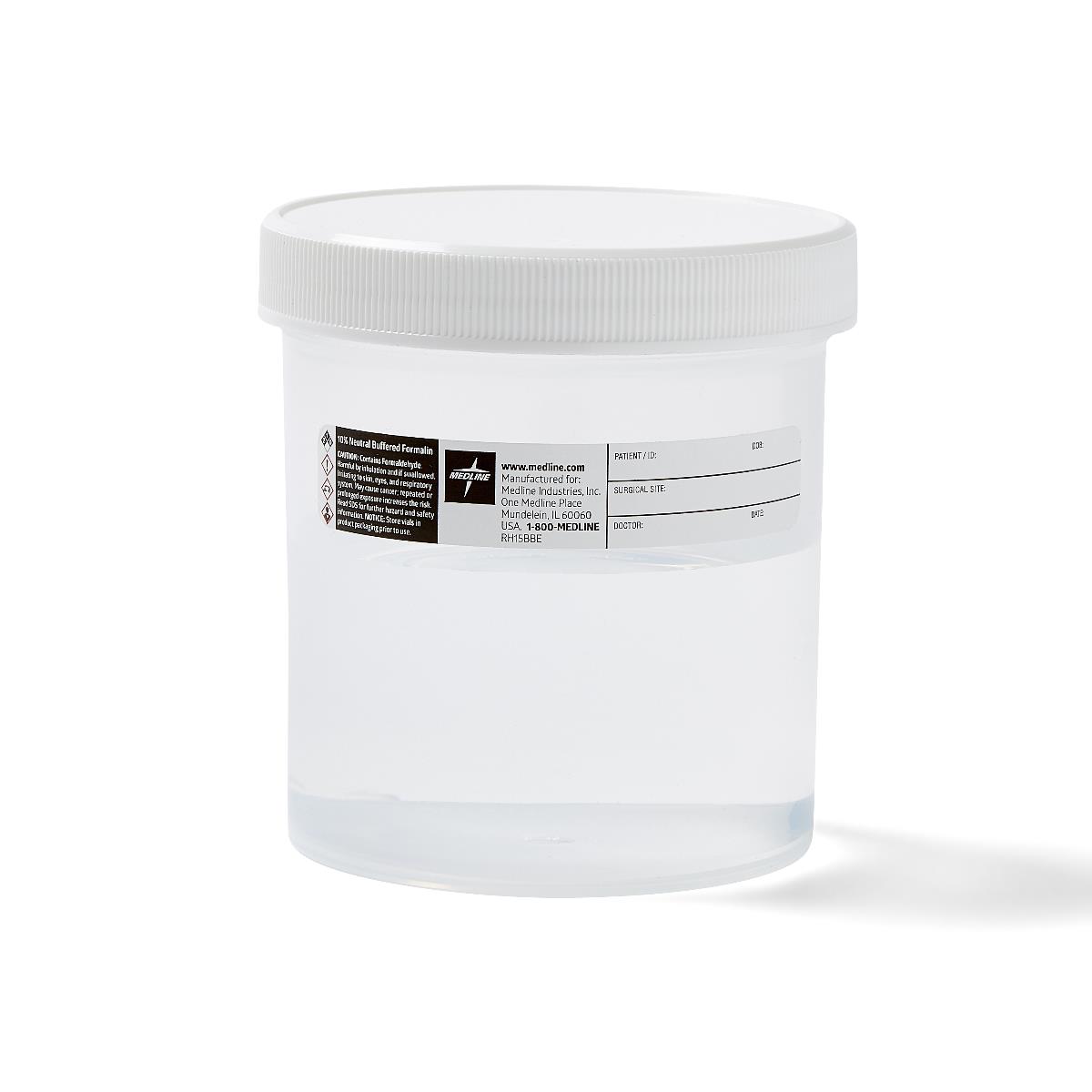 Medline 10% Neutral Buffered Formalin Prefilled Containers
