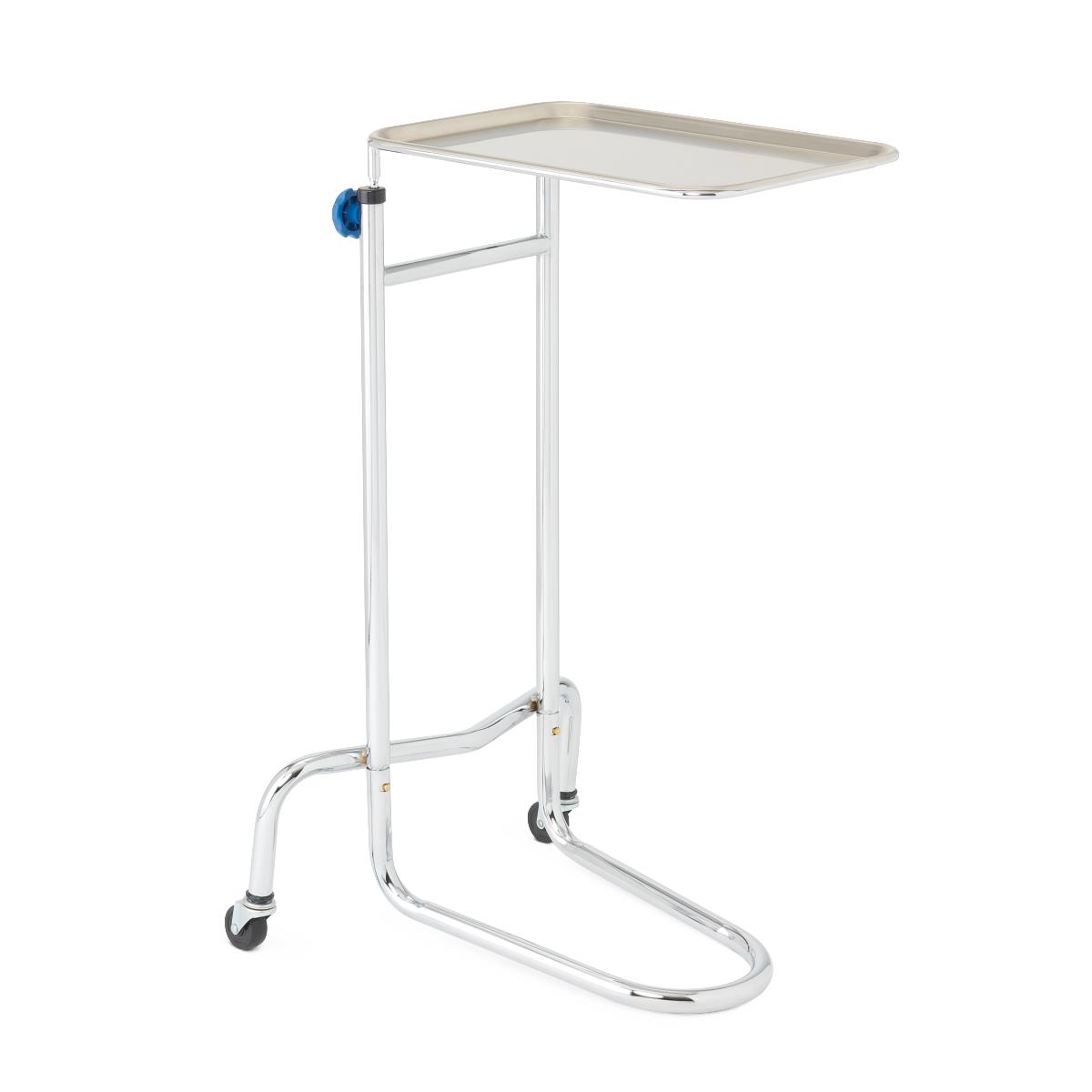 Medline Chrome Mayo Stand with California-Style Base