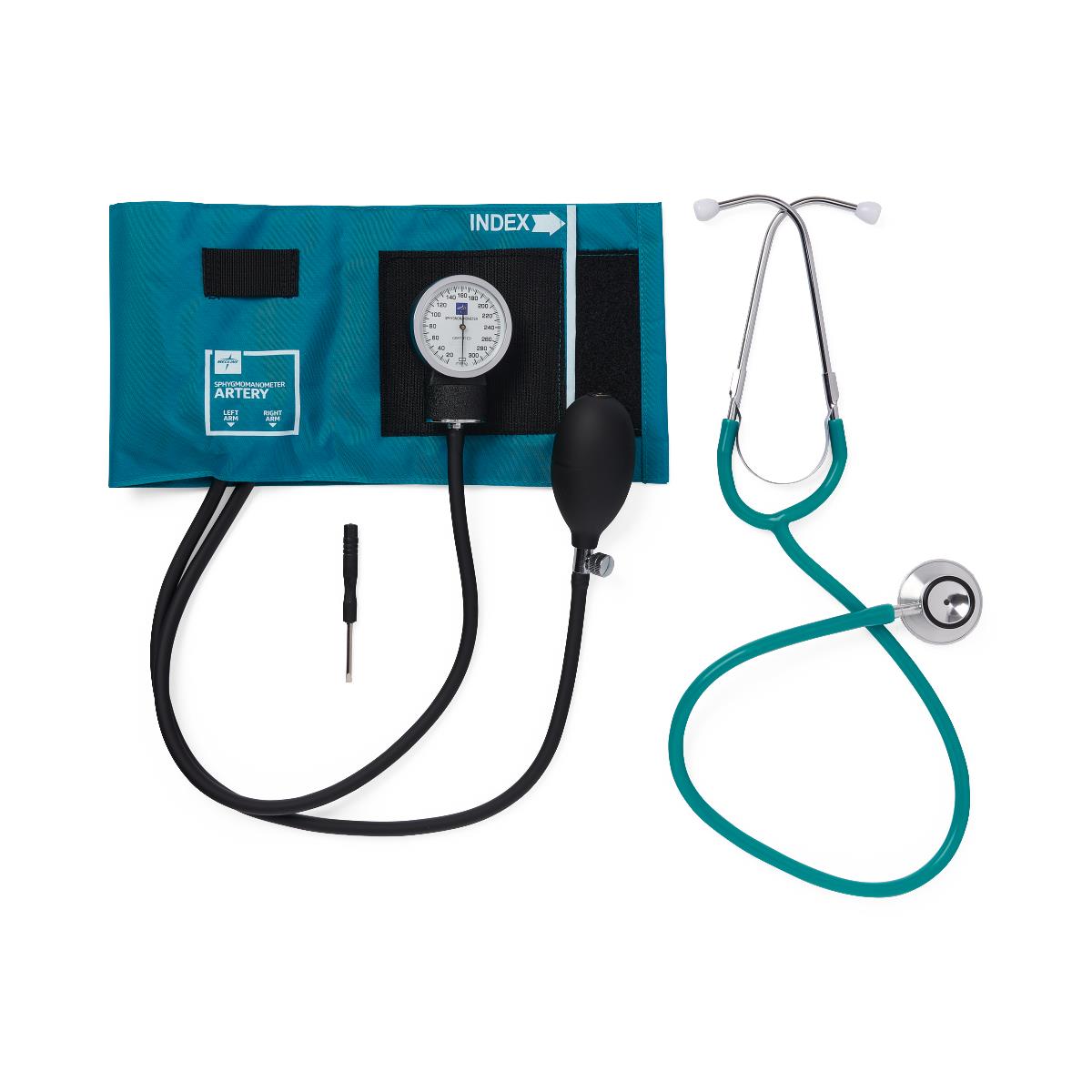 Medline Compli-Mates Dual-Head Stethoscope and Blood Pressure Combo Kits