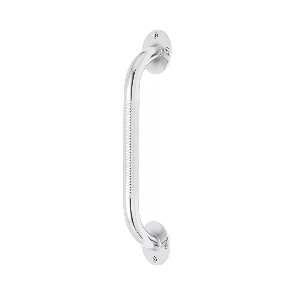 Medline Knurled Chrome Wall-Mount Grab Bar