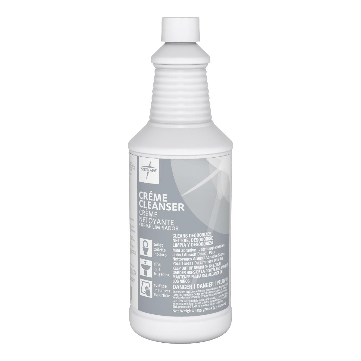 Medline Mild Abrasive Cream Cleanser