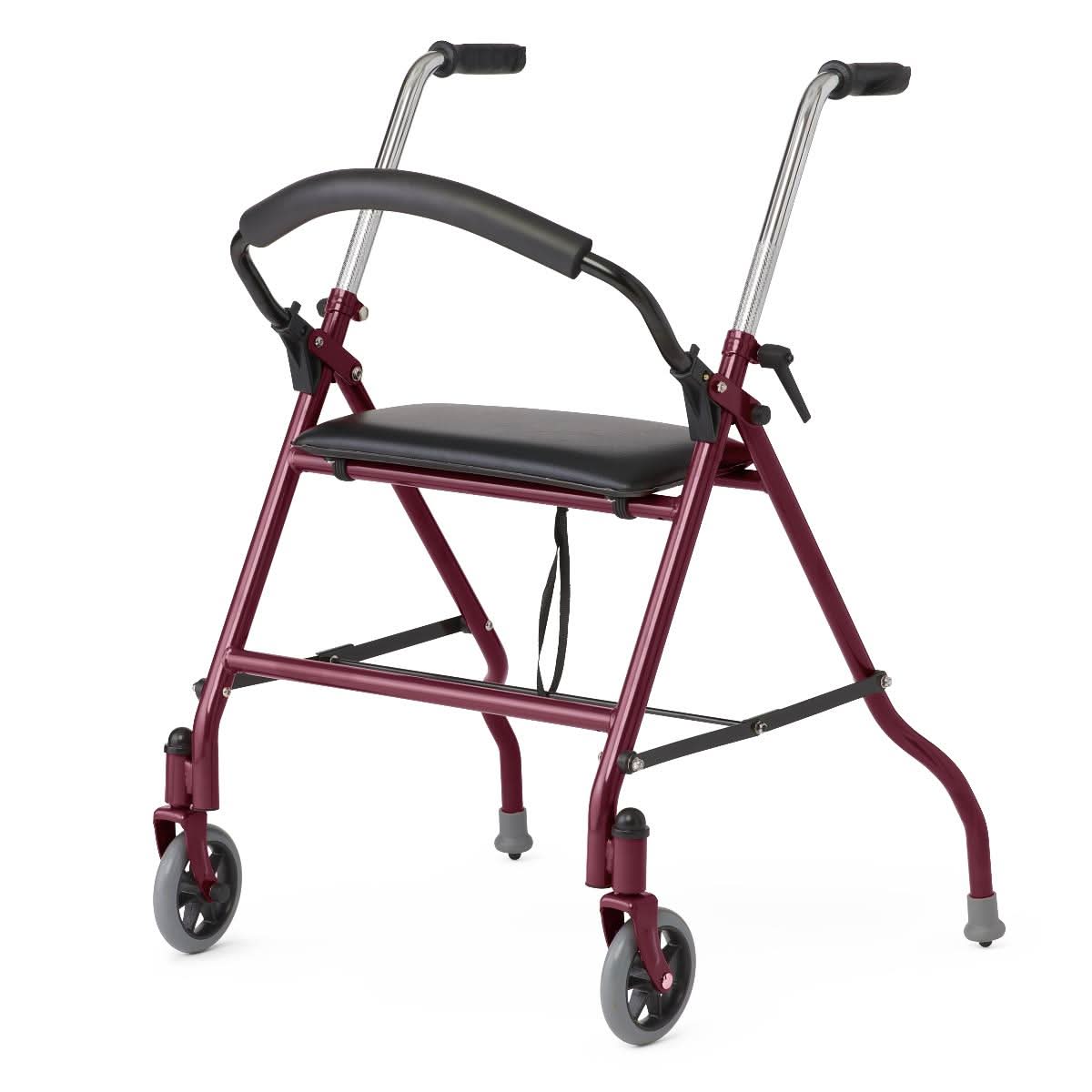 Medline 2-Wheel Steel Rollator