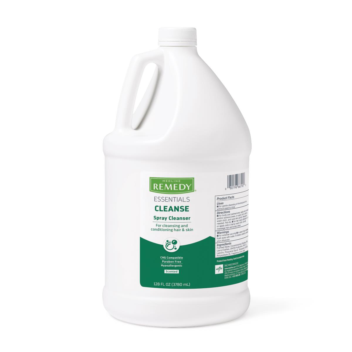 Medline Remedy Essentials No-Rinse Spray Skin Cleanser