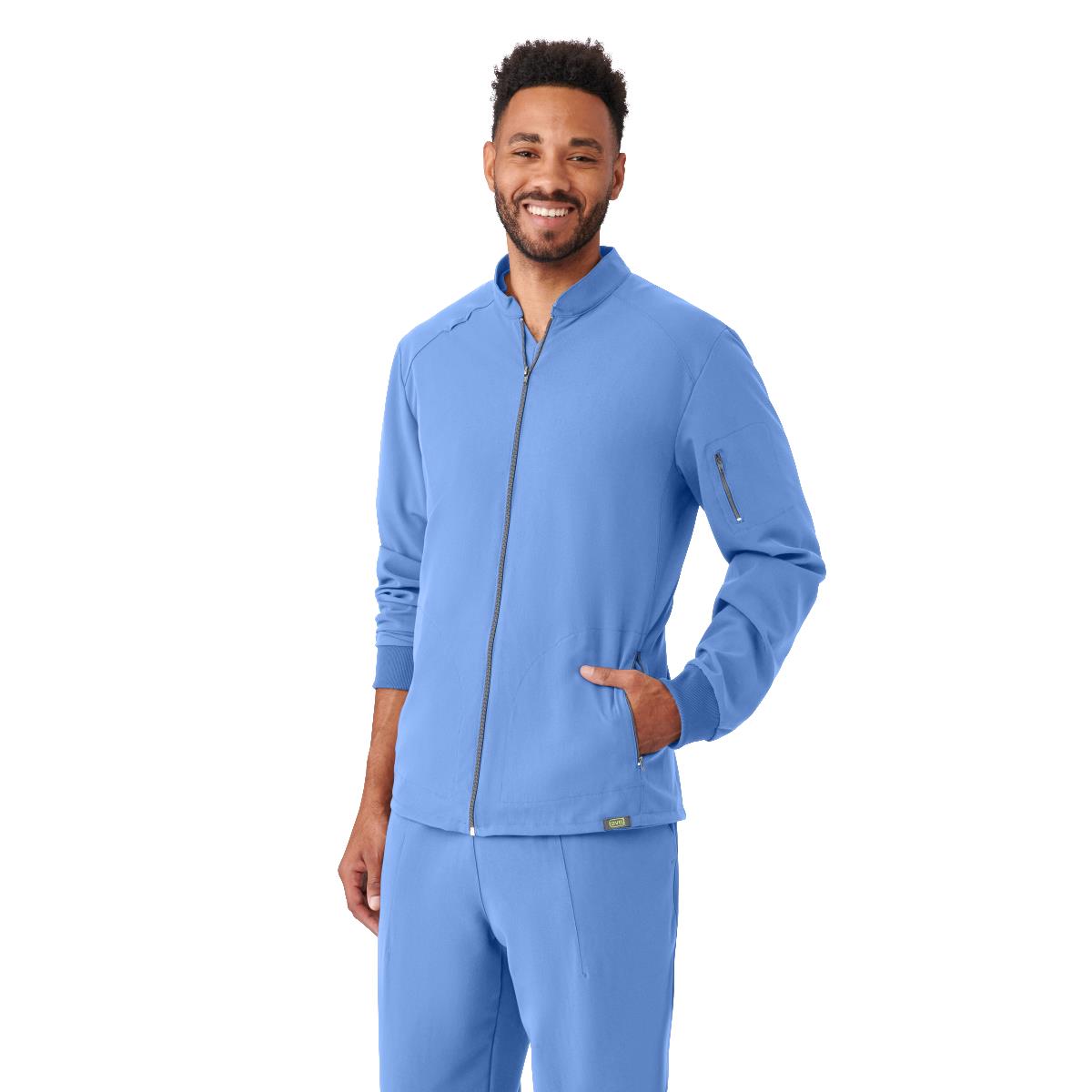 Medline Crosby AVE Men's 3-Pocket Athletic Scrub Jacket (Style 4510)