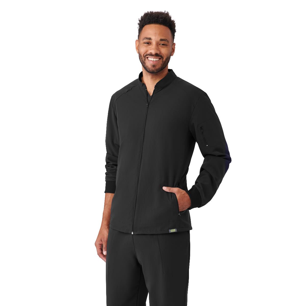 Medline Crosby AVE Men's 3-Pocket Athletic Scrub Jacket (Style 4510)