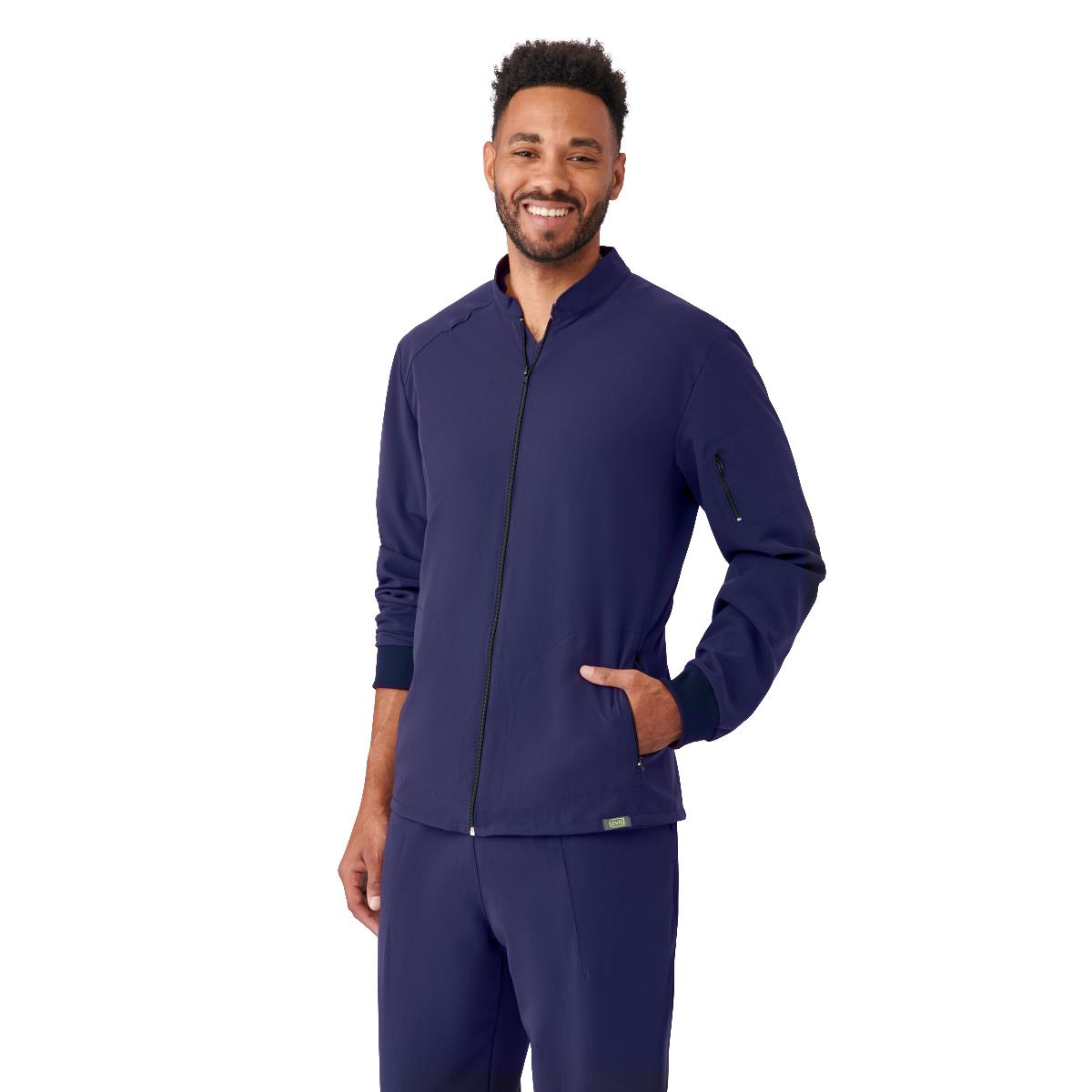 Medline Crosby AVE Men's 3-Pocket Athletic Scrub Jacket (Style 4510)