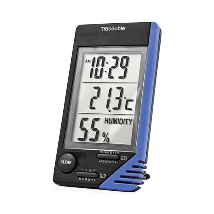 Medline Traceable Thermometer/Clock/Humidity Monitor